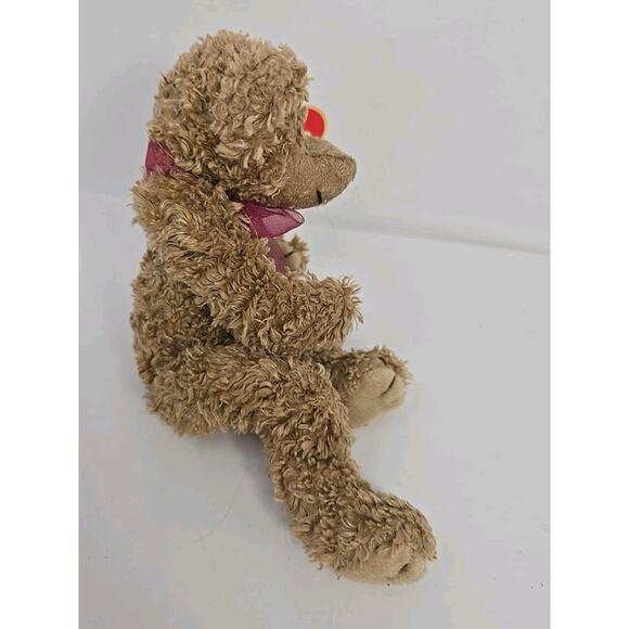 1993 Ty Beanie Baby "Berkley" Retired Brown Old Time Teddy Bear BB30 - Picture 4 of 4